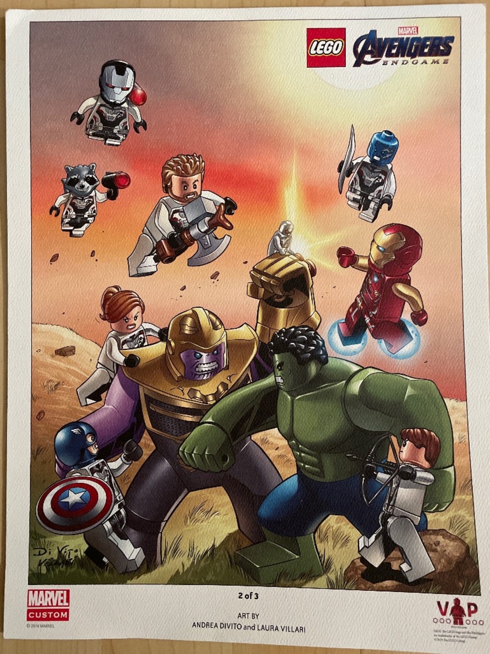 Lego Marvel Avengers Print